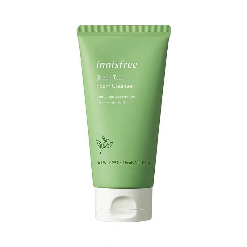 innisfree悦诗风吟绿茶洗面奶氨基酸专用清洁毛孔黑头控油洁面乳