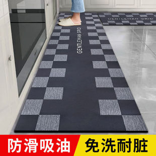 厨房地垫家用软硅藻泥吸水垫子防滑防油免洗可擦耐脏脚垫 2024新款
