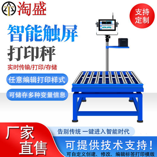 淘盛智能检重秤报警秤剔除打印秤