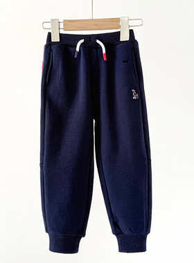 2025秋冬季新款小熊男童休闲长裤中大童百搭运动裤子TTTM251102A