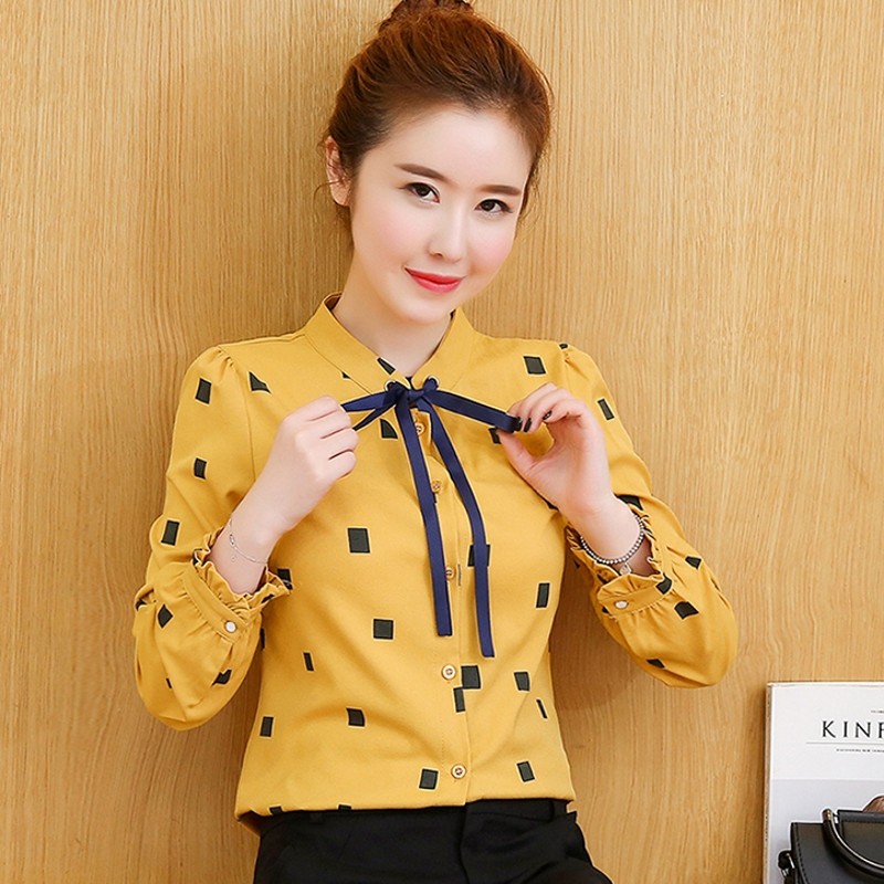 2019春季新款女装雪纺衫上衣短款小衫超仙气质打底衫长袖女T恤潮在类目 女装/女士精品, 蕾丝衫/雪纺衫中 - 来自Buy2taobao.com提供专业的淘宝代购服务