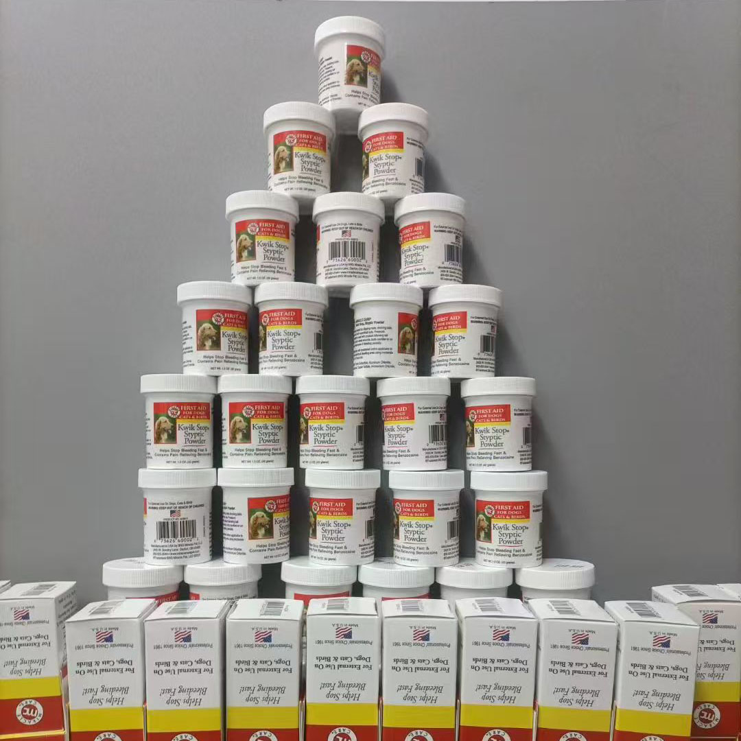 KwikStop快克秒止血宠物快速止血粉狗猫断甲剪指甲断尾外伤急救