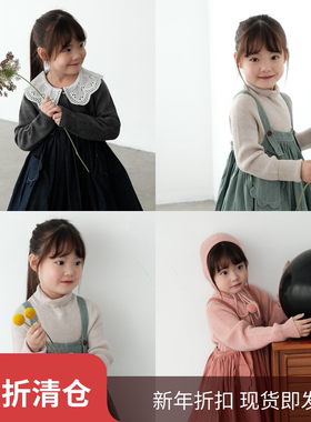 25秋冬 新款可爱纯棉背带裙连衣裙A字裙宽松女童宝宝 mes kids