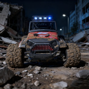 专业RC四驱越野车牧马人模型全地形高速遥控赛车成人男孩遥控玩具