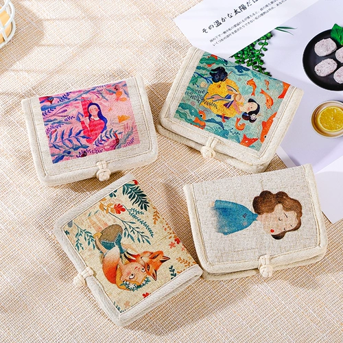 Милый бумажник, короткая сумка через плечо, складной картхолдер, кошелек, коллекция 2023, в корейском стиле