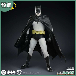 预定金 Mezco One:12 元年蝙蝠侠 DC漫画 可动手办