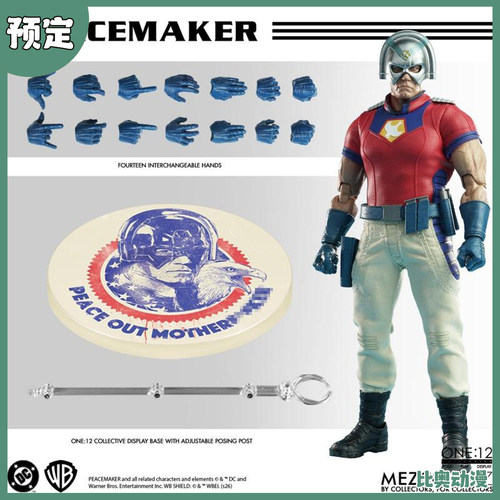预定金 Mezco 蚂蚁 ONE:12 DC 自杀小队 和平使者 赵喜娜 0921