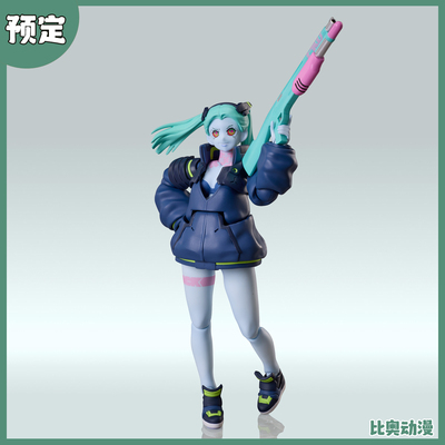 预定金 ANIPLEX BUZZmod. 赛博朋克边缘行者 丽贝卡 可动手办