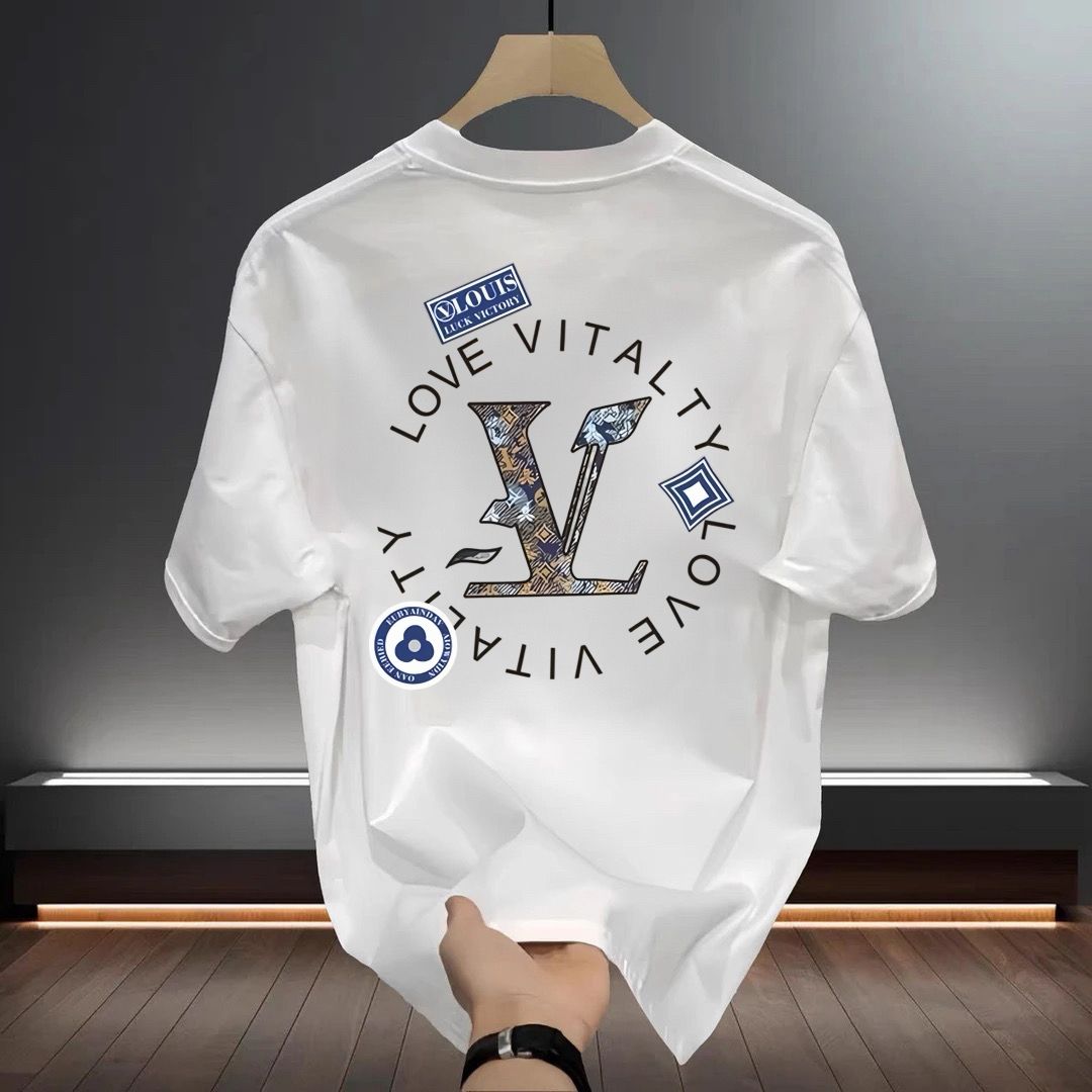 t恤短袖男生夏季2026新款男装潮牌潮流青少年宽松半袖上衣服chic