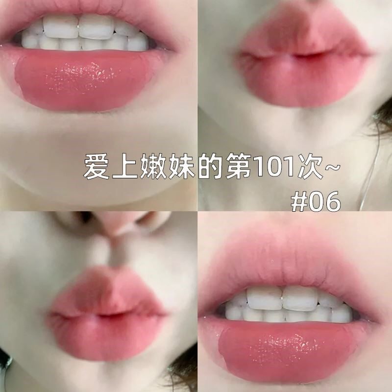 纯欲风~OwenJames粉缎唇釉不掉色不沾杯显白高颜值百搭平价女口红