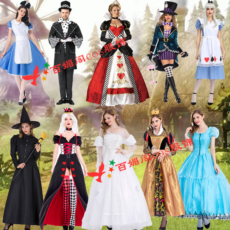 cosplay爱丽丝梦游仙境皇帝