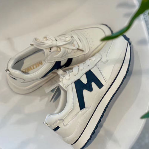 墨瓦mowa春季正品摩斯男女小白鞋