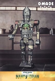 限量第三方人仔 星球大战曼达洛人 机器人 现货 made