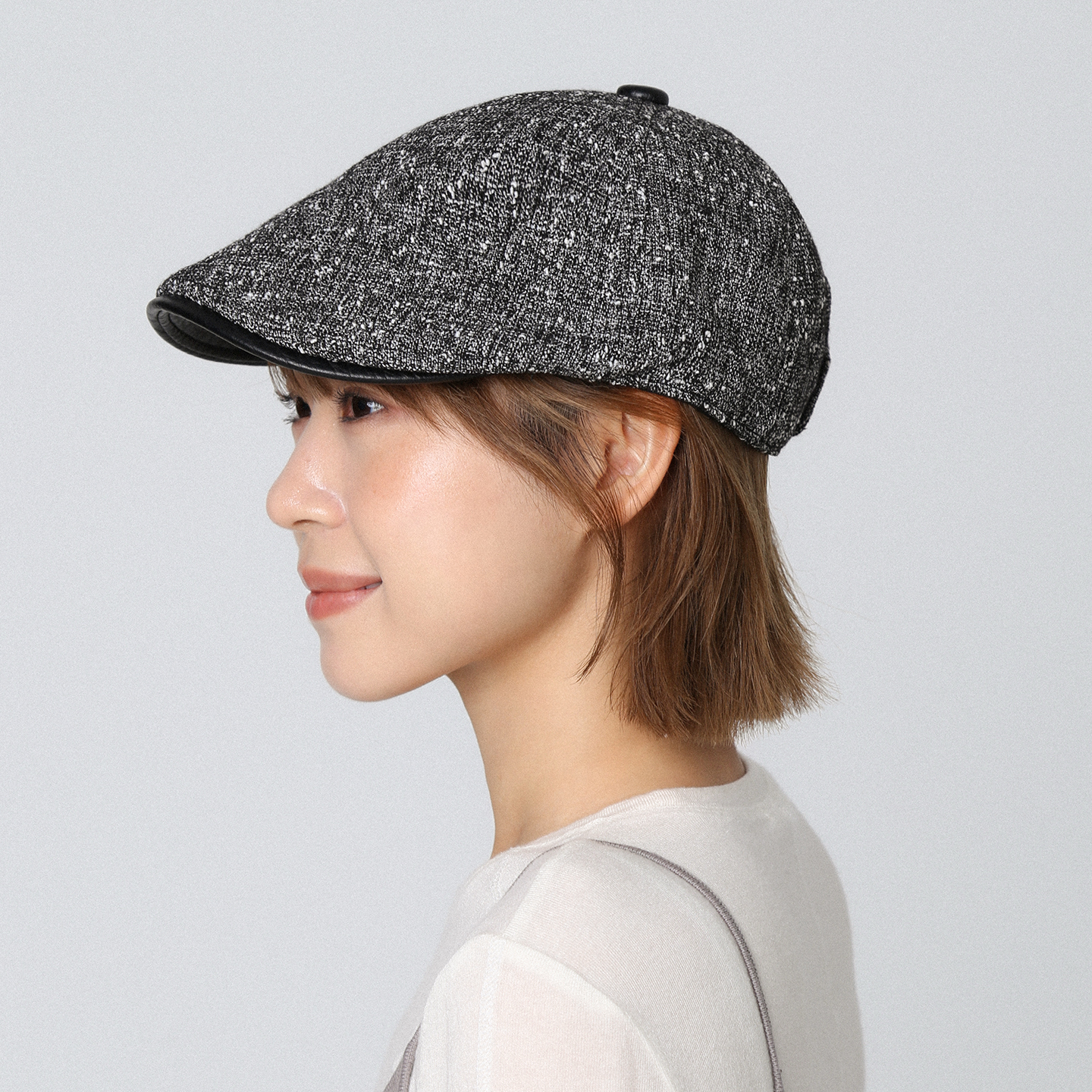 复古艺术感反戴前进帽新款贝雷帽