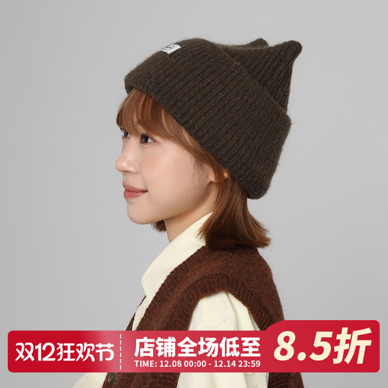 CHASELUCK长乐可爱猫耳朵针织帽