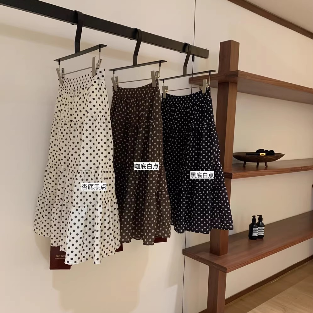 秋季小个子巨好看的a字半身裙子