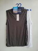 外贸日单速干男无袖 上衣运动休闲背心 宽肩背心抗菌防臭男无袖