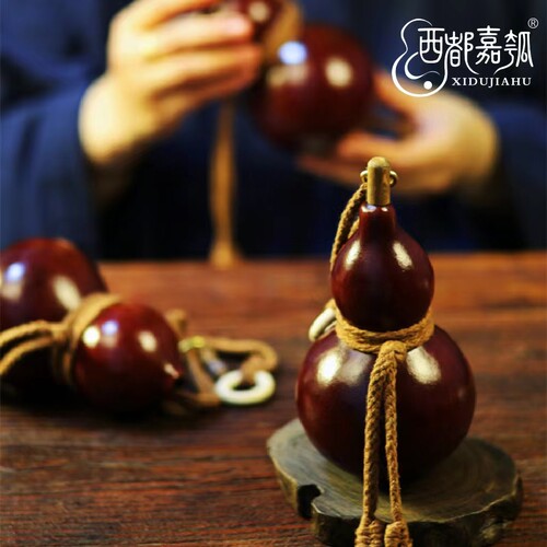 古代酒葫芦传统大漆文玩非遗工艺