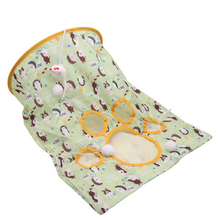 猫玩具自嗨解闷猫隧道小猫通道猫咪钻洞隧道逗猫用品宠物玩具