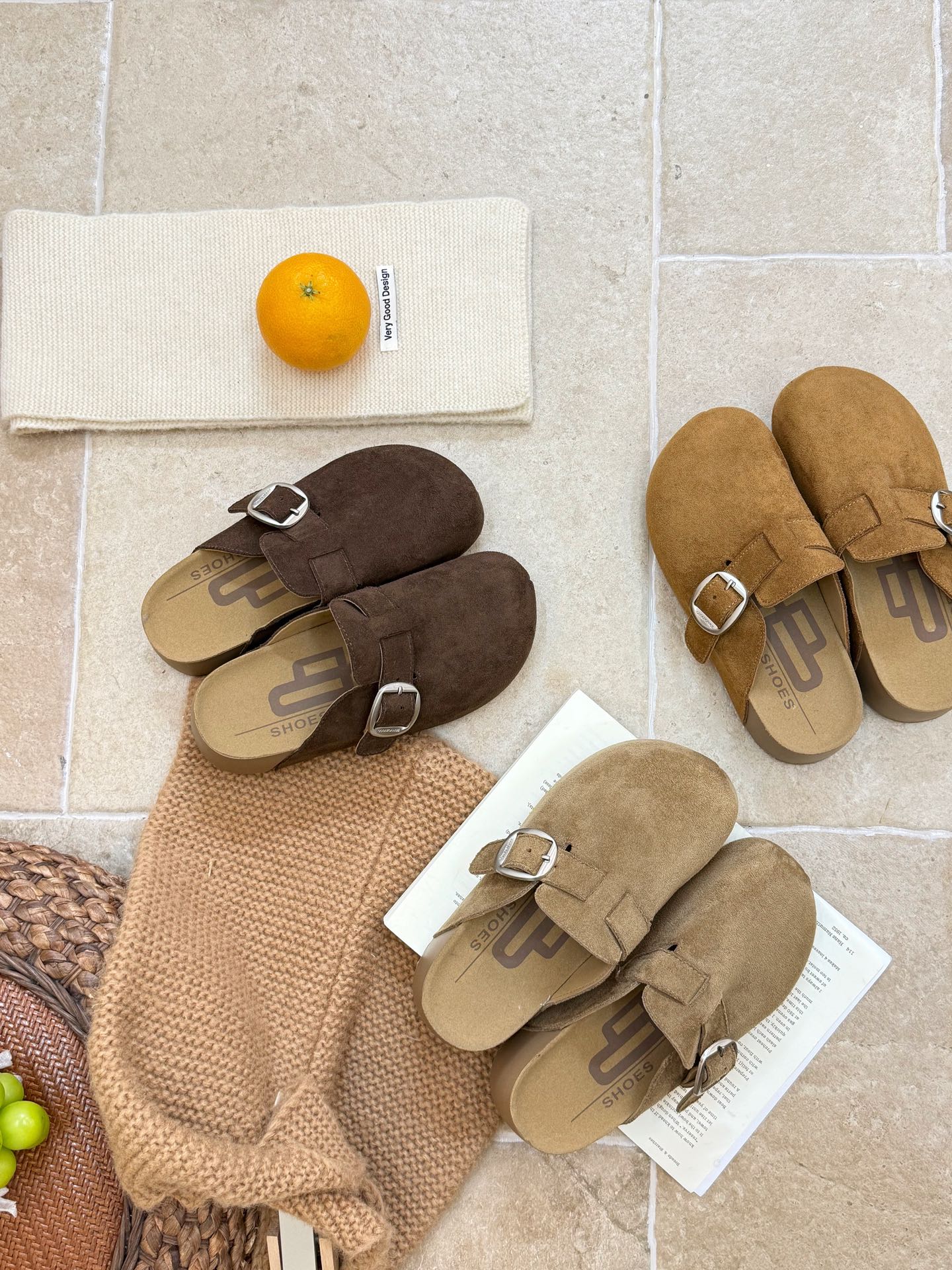 2025秋新款半岛吐司包头勃肯拖鞋外穿百搭金属扣休闲鞋舒适不累脚