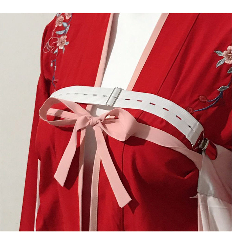 齐胸襦裙汉服防掉神器两片式固定可调节防滑带防掉神奇仙女古装