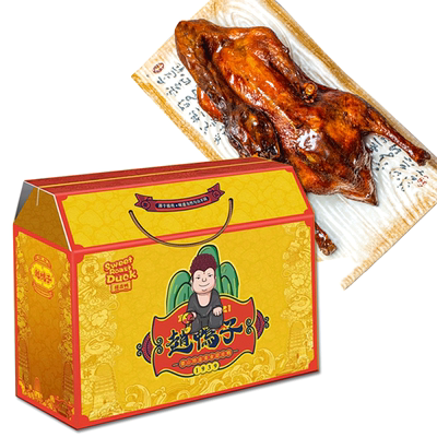 乐山甜皮鸭整只卤油烫鸭送礼盒装