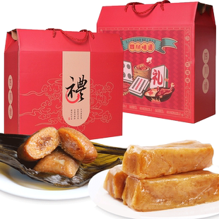 四川特产宜宾查氏竹叶糕小黄粑糯米富油黄粑360gx6袋年货送礼盒装