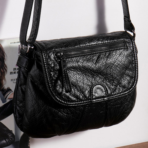 香港MTFSKAER真皮妈妈单肩斜挎包