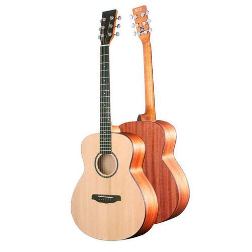 代发36/40/41寸民谣吉他 单板哑光guitar乐器批发入门级实木吉他