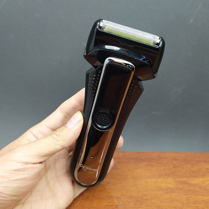 俄罗斯大马力剃须刀 电动男士双刀头 充电往复式刮胡刀有劲包邮