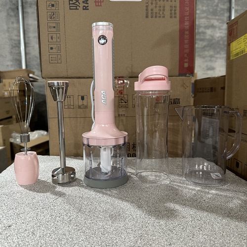 原749捡漏！ACA北美电器多功能手持料理棒辅食机榨汁绞肉碗打蛋器