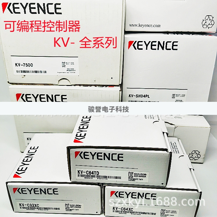 KEYENCE基恩士 KV-N14ATP可编程控制器PLC模块晶体管输出全新原