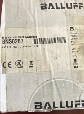 巴鲁夫BNS 819-B03-D12-61-12-10行程限BNS0287全新原装请询价