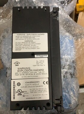 美国 GE IC660EBA025M1 模拟量输出 卡件全新原装拍前请询价