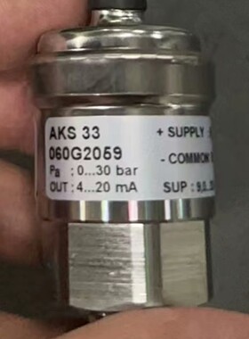 丹佛斯压力传感器AKS33  060G2059全新原装拍前请询价