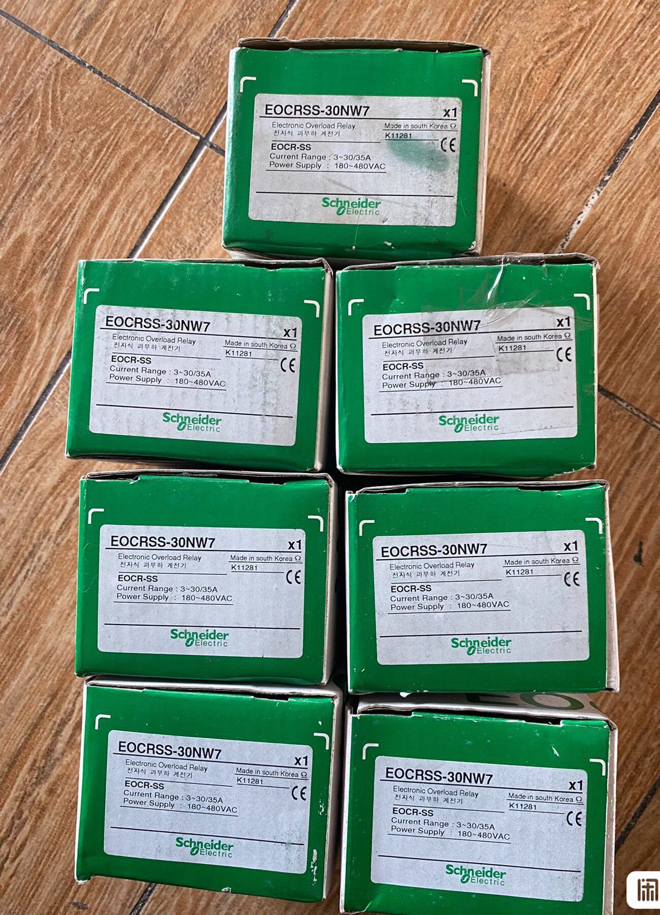 施耐德 电子式欠载保护器 欠电流继电器EOCRSS-30NW全新原装拍前