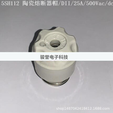 5SH113 西门子熔断器帽 DIII/63A/500V/陶瓷材料全新原装