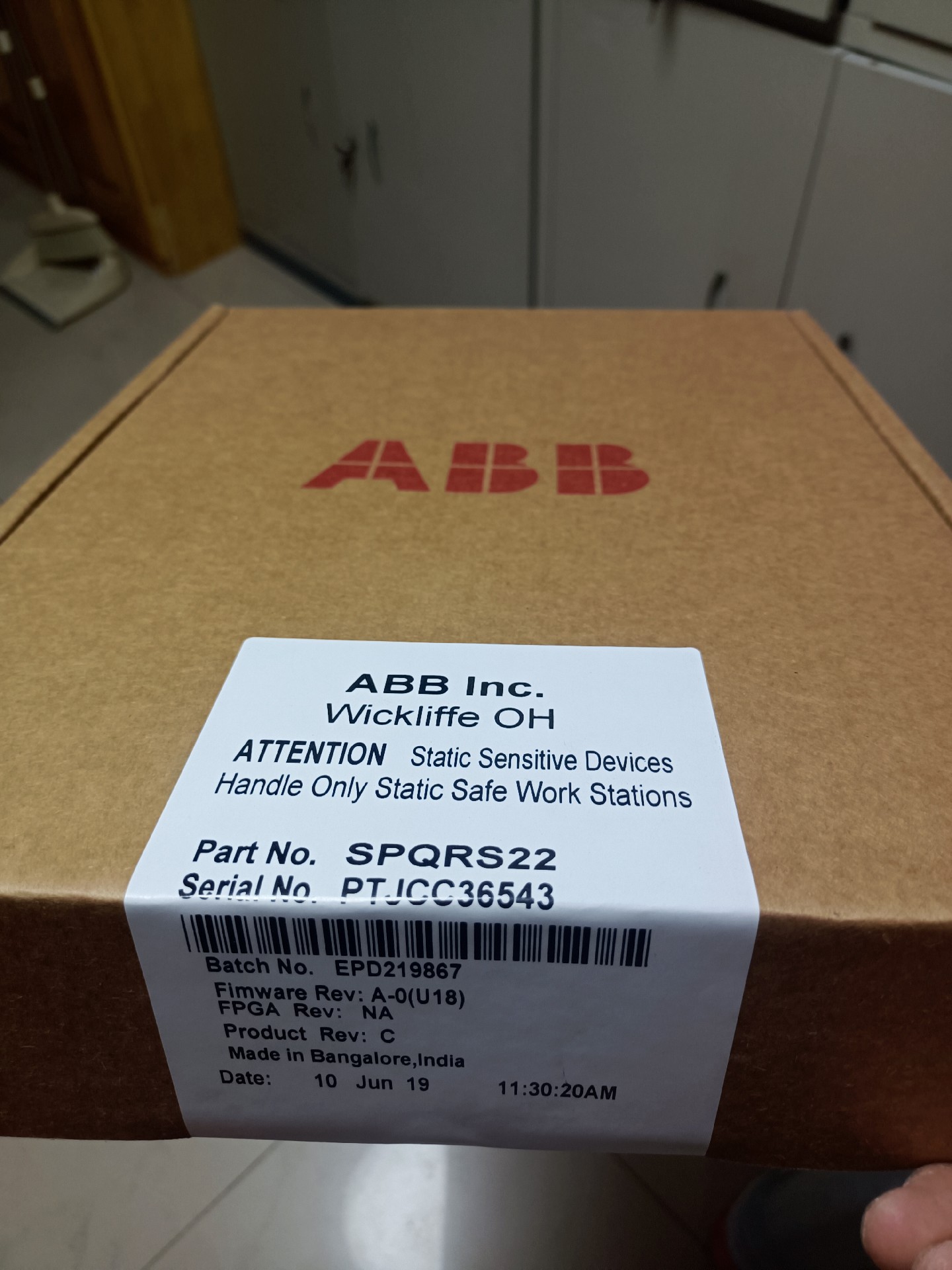 ABB贝利模块SPQRS22 SPDSO14 IMFEC11 IMCIS22 IMAS123 INICT01