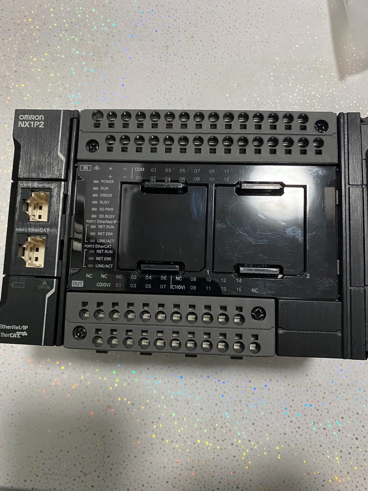 欧姆龙NX1P2-1140DT 模块9成新全新原装拍前请询价