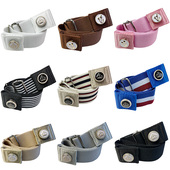 子无痕 皮带不解裤 小香风隐形腰带女时尚 百搭ins风松紧弹性牛仔裤