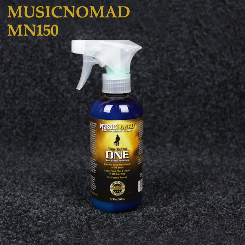 MUSICNOMAD MN150超大瓶三合一吉他琴体上光上蜡清洁剂贝斯抛光液