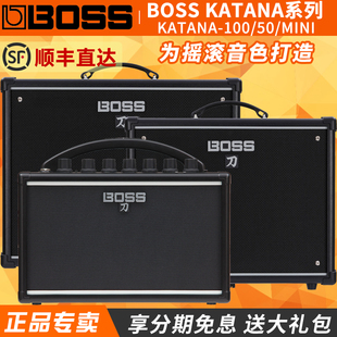 BOSS罗兰KATANA AIR MINI电吉他音箱KTN-50 100 110B刀系列贝斯司
