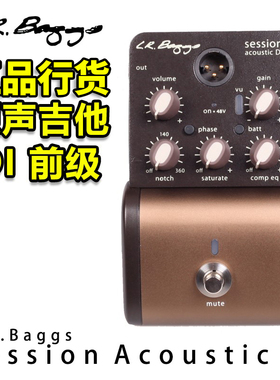 琦材乐器 L.R.Baggs Session Acoustic 吉他乐器专业DI盒二代