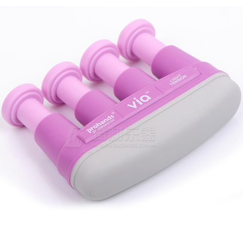 ProHands VIA入门钢琴吉他指力器 女士款手指训练器 4磅粉色