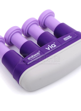 ProHands VIA入门钢琴吉他指力器 指力训练器 手指训练器 6磅紫色