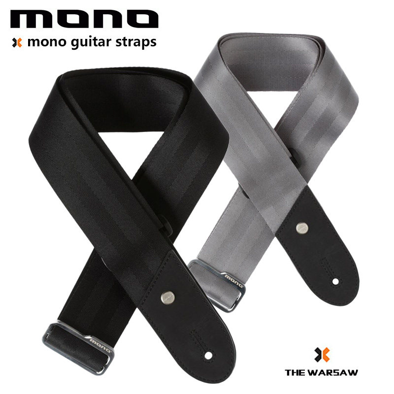 正品行货mono GS-1强韧尼龙WARSAW民谣吉他电吉他背带贝司背带M80