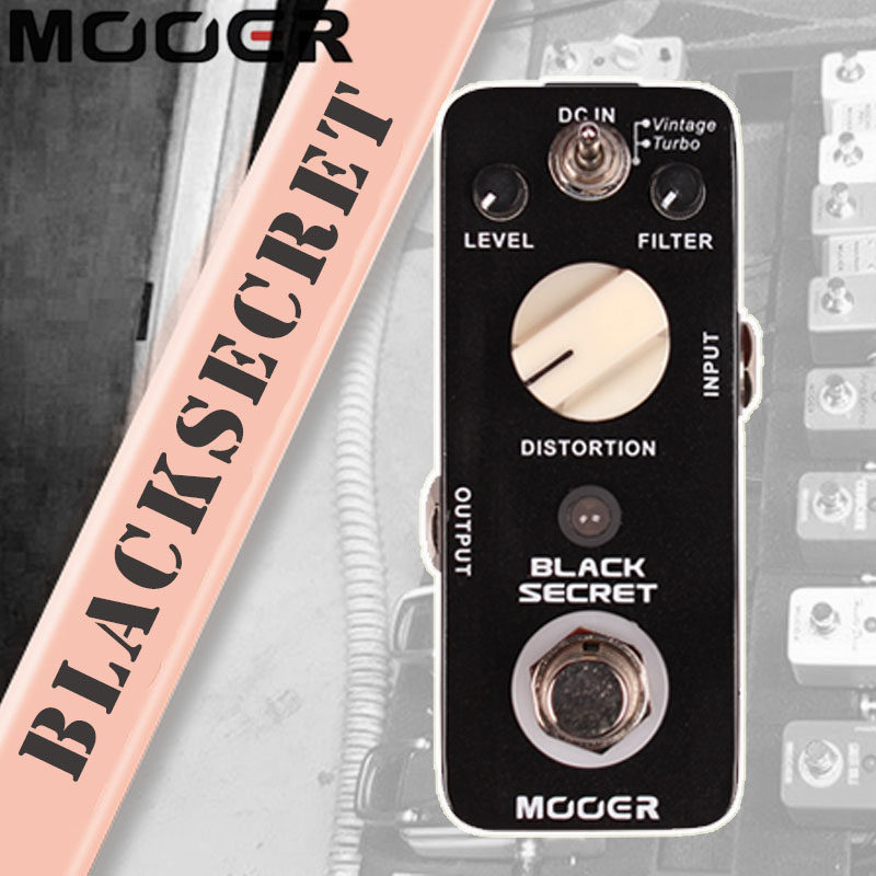 琦材 MOOER魔耳单块效果器 失真 延迟 过载 慢发音吉他贝司效果器