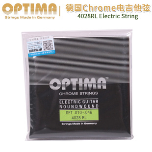 琦材 东乐 OPTIMA欧帝玛 4028RL 镀铬电吉他琴弦 德产正品