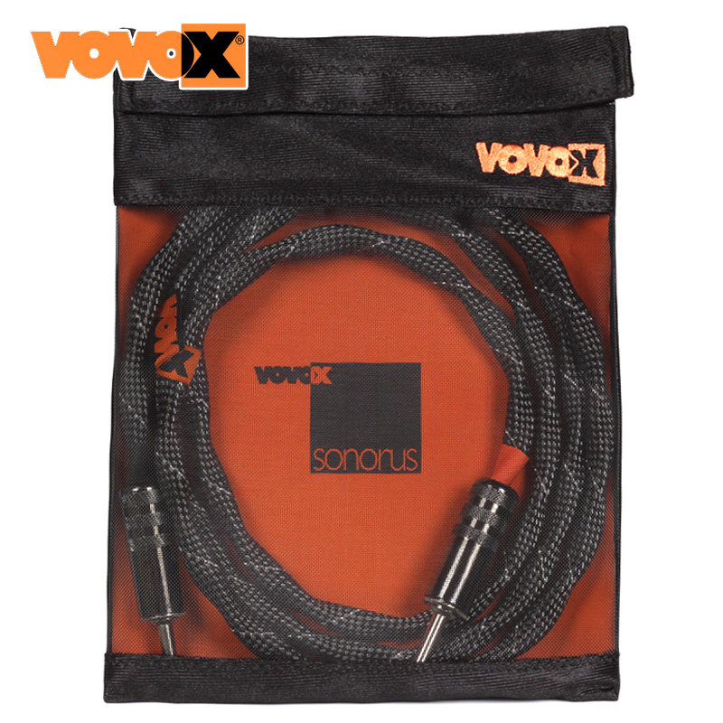 琦材 VOVOX Sonorus Drive 2米 吉他贝司音响喇叭连接线 双直头