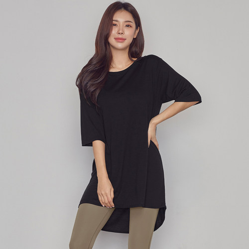 长款不规则个性瑜伽服舞蹈跳操